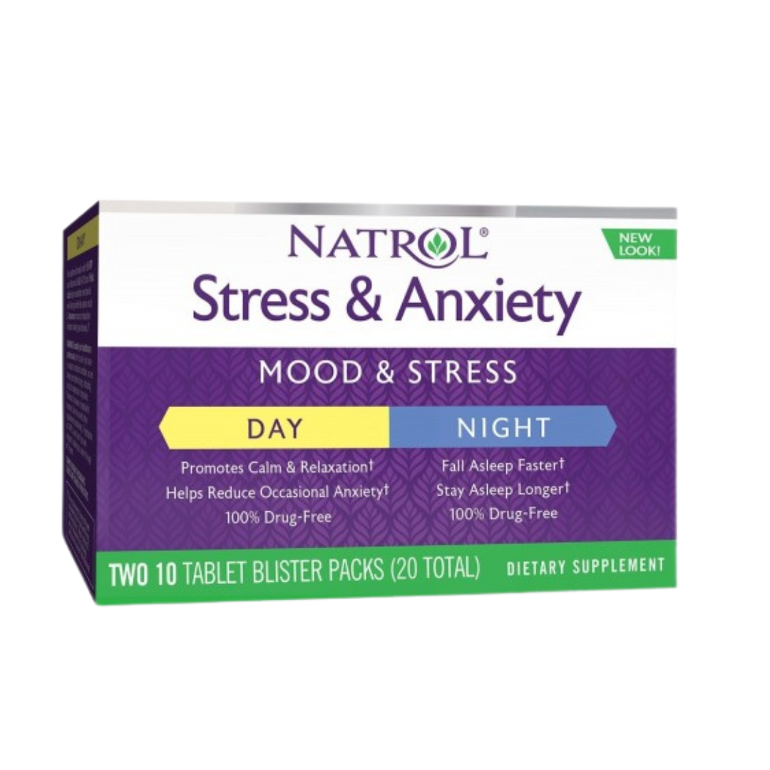 Stress & Anxiety 10+10 Tabs.