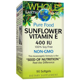 Vitamina E 400 IU 90 cápsulas de gel de girasol