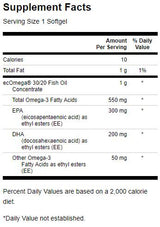 Super EPA ecOmega Fish Oil 100 Gel capsules
