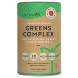 Super Greens Complex (18 aktivních složek) 200 g <tc>Nutravita</tc>