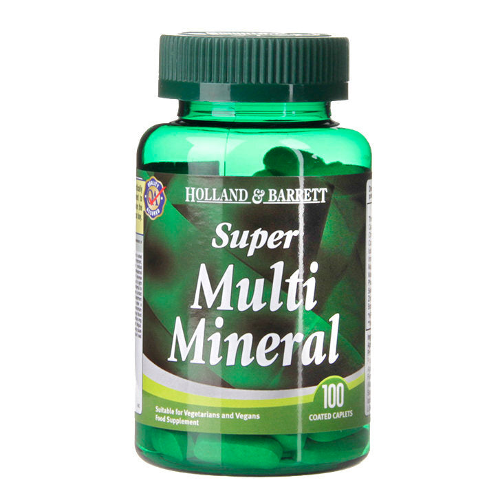 Super multiminerals (Super Multi Mineral) 100 tablets HOLLAND & BARRETT