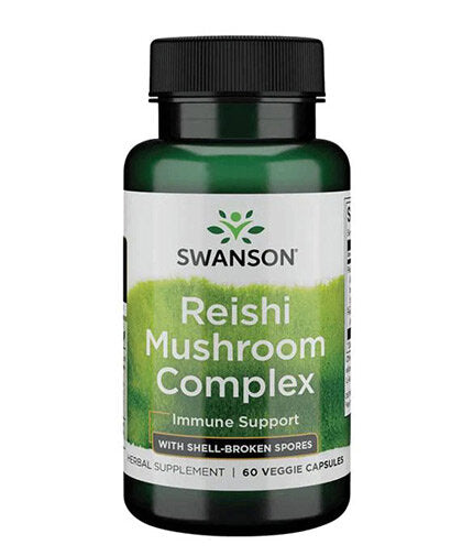Super Potent Reishi Mushroom Complex 500 mg - 60 capsules