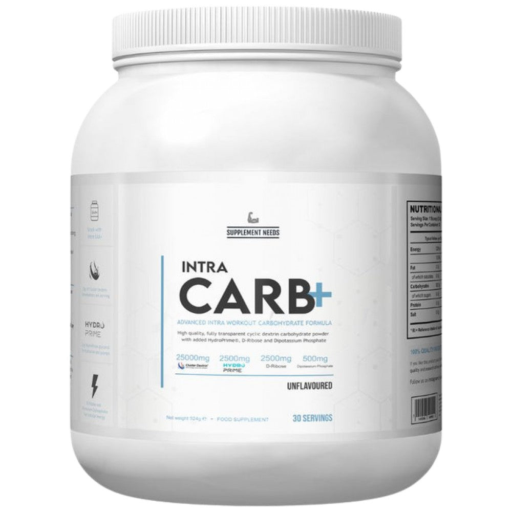 Intra carb+ | Com dextrina de cluster e D-ribose 924 gramas