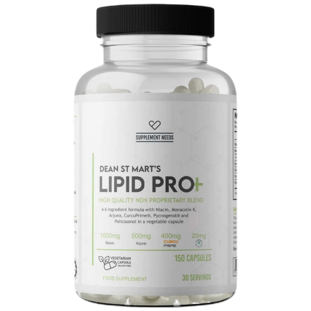 Lipid Pro + | Cholesterol Ënnerstëtzung - 150 Kapselen