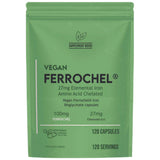 Vegan Ferrochel | Chelated Iron 27 mg - 120 капсули