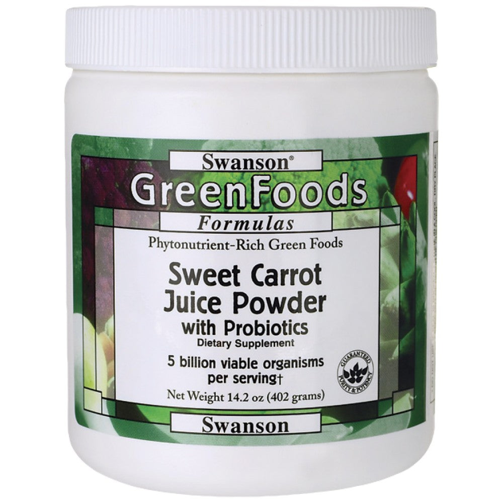 Sweet Carrotege Jus Pudder mat Probiotik 402 Gramm