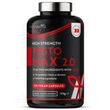 TESTOMAX™ 2.0 /210 capsules, 105 dagen/ met Ashwagandha KSM 66®, CoQ10 &amp; Maca-wortel <tc>Nutravita</tc>