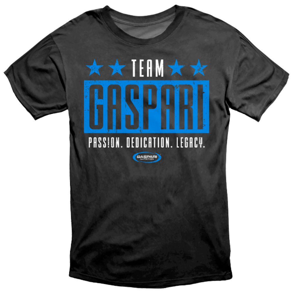 T-shirt / there Gaspari / Passion. Dedician. Legats.