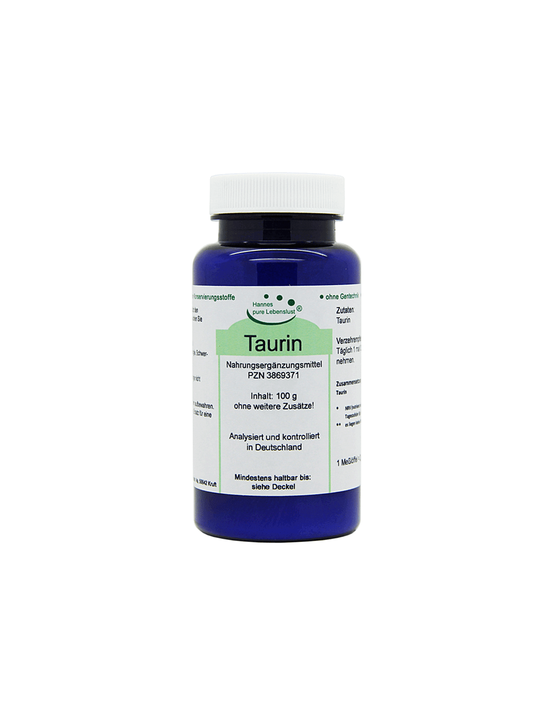 Taurine - taurin, 100 g el comprova
