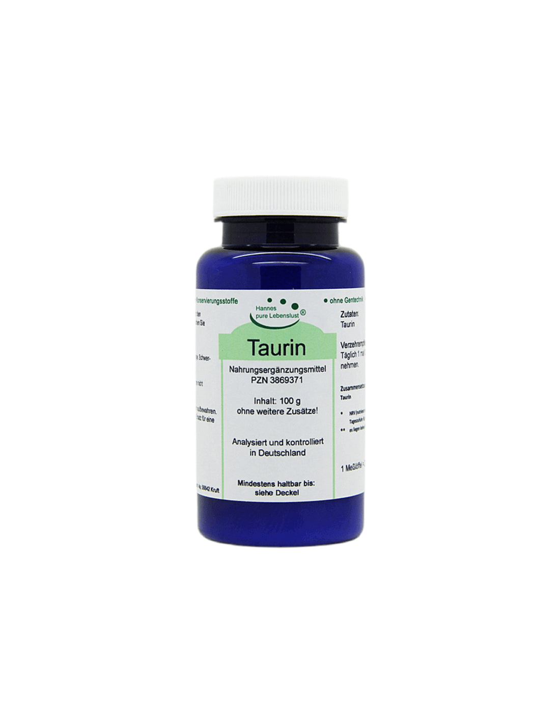 Taurine - taurin, 100 g el comprova