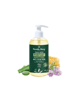 Kapalné mýdlo s rukou se zelenými propolis, med a aloe vera, 300 ml