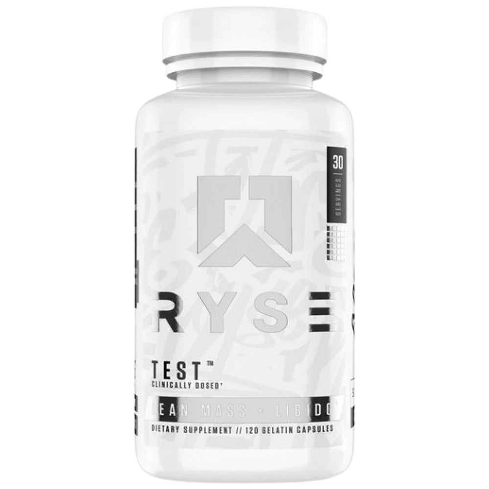 Wsparcie testowe | z Ashwagandha i Shilajit - 120 kapsułek