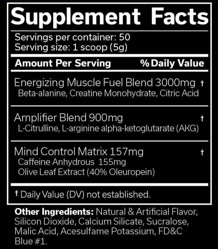 The Curse! Pre-Workout - 250 grams