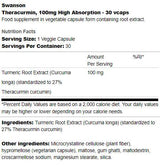 Theracurmin 100mg | Hoge absorptie 30 capsules