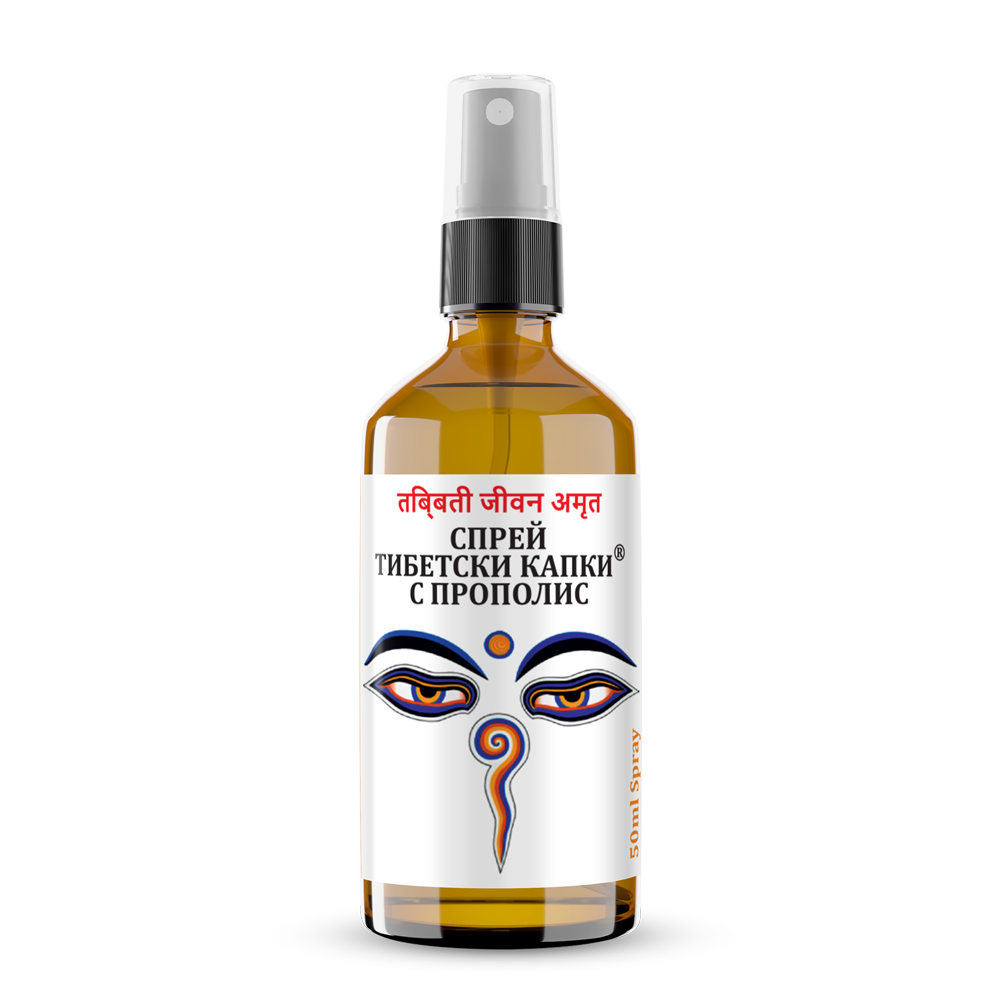 Throat spray / Tibetan Drops with propolis - 50 ml
