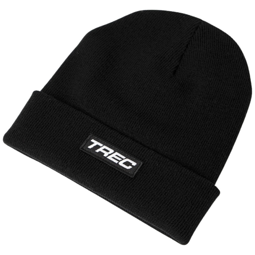 Trec Winter Cap 126 | Czarne - białe logo