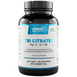 Tri Citrate | Magnesium + Potassium + Zinc - 120 capsules