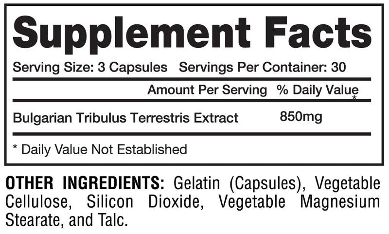 Bulgarian Tribulus 90% - 90 капсули - Feel You