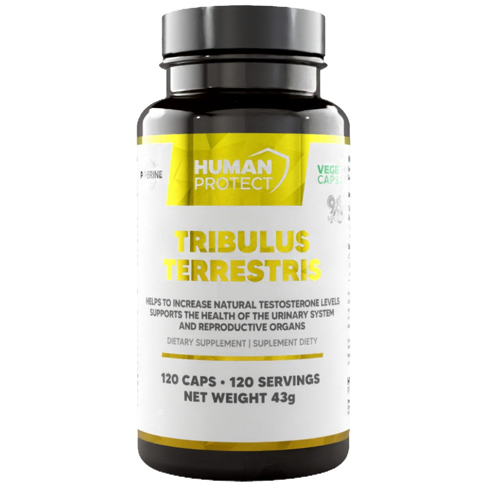 Tribulus Terrestris 204 mg | with 98% Saponins - 120 capsules
