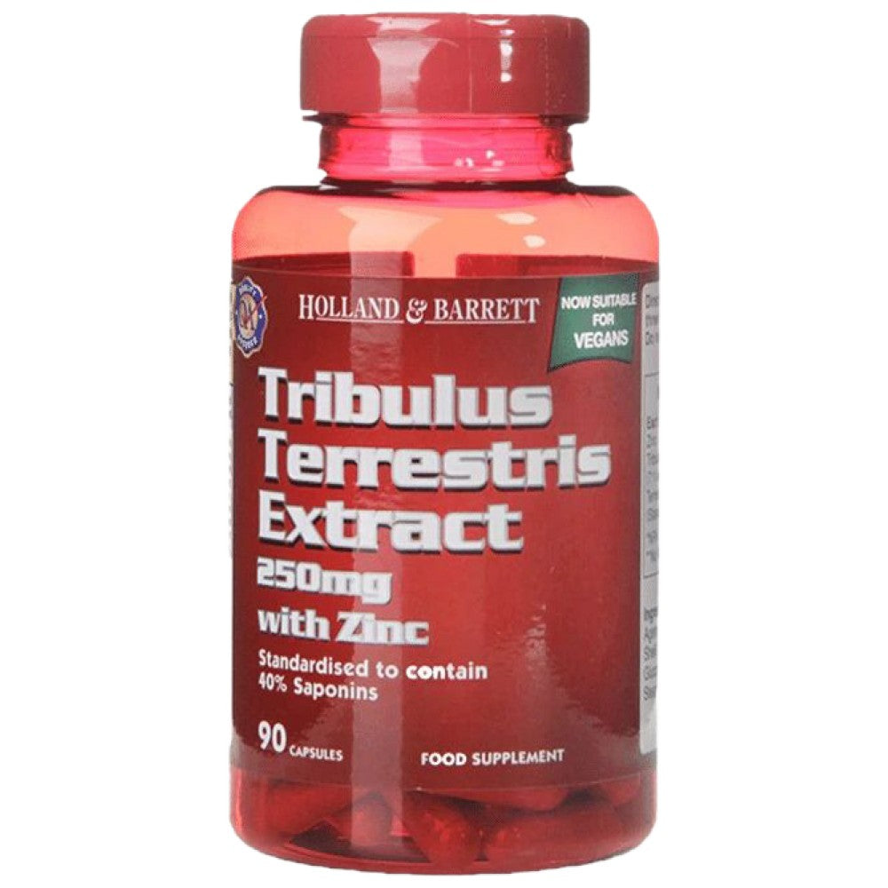 „Tribulus Terrestris“ ekstraktas 250 mg (lygi 1750 mg)/+ cinko 90 kapsulės