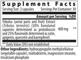 Tristam | Tribulus búlgaro com 50% de saponinas de furostanol 200 mg - 60 cápsulas