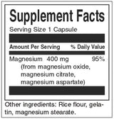 Triple Magnesium Complex 400 mg - 30 tobolek