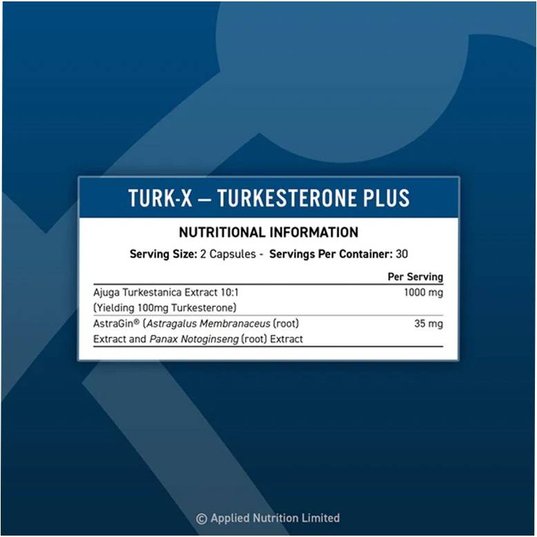 Turk-x | Turbesteron 500 mg - 60 Kapselen