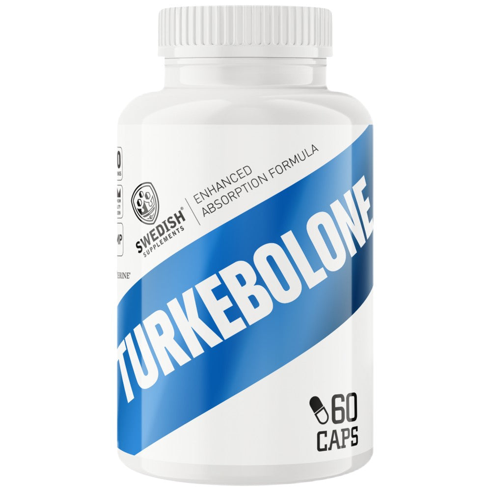 Turkebolon | Turkesteron 500 mg cu BioPerine® - 60 capsule