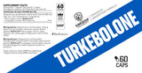 Turkebolone | Turkesterone 500 mg with BioPerine® - 60 capsules