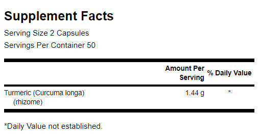 Turmerer 720 mg - 100 Kapselen