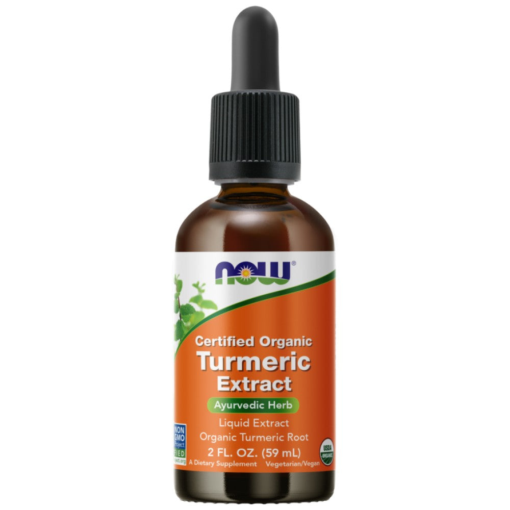 Kurkuma -extract vloeistof | Gecertificeerd organisch - 59 ml
