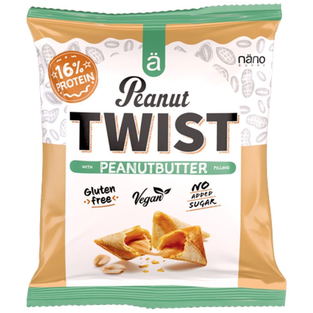 Twist Peanut | Nu este adăugat zahăr - 30 de grame