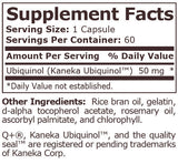 <tc>Pure Nutrition</tc> - UBIQUINOL CoQ10 50 mg - 60 Cápsulas