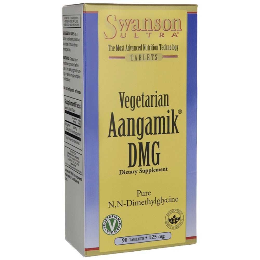 Ultra vegetariškas Aangamik Dmg 125 mg 90 tablečių