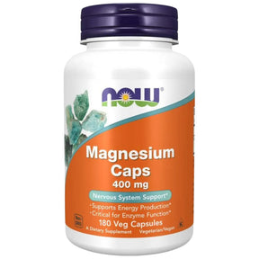 Magnesium Caps 400 mg - 180 capsules - Nutra Best Europe