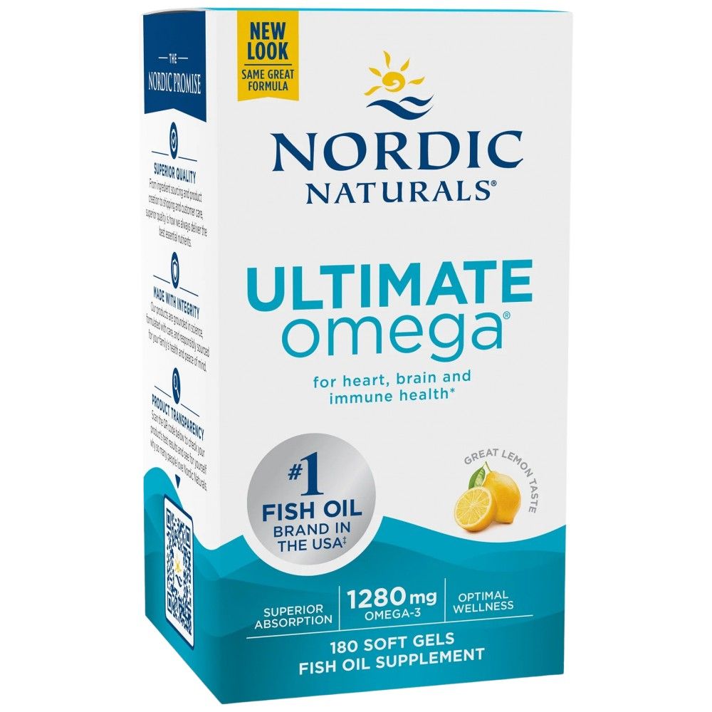 Ultimate Omega 1280 mg - 180 Gel capsules