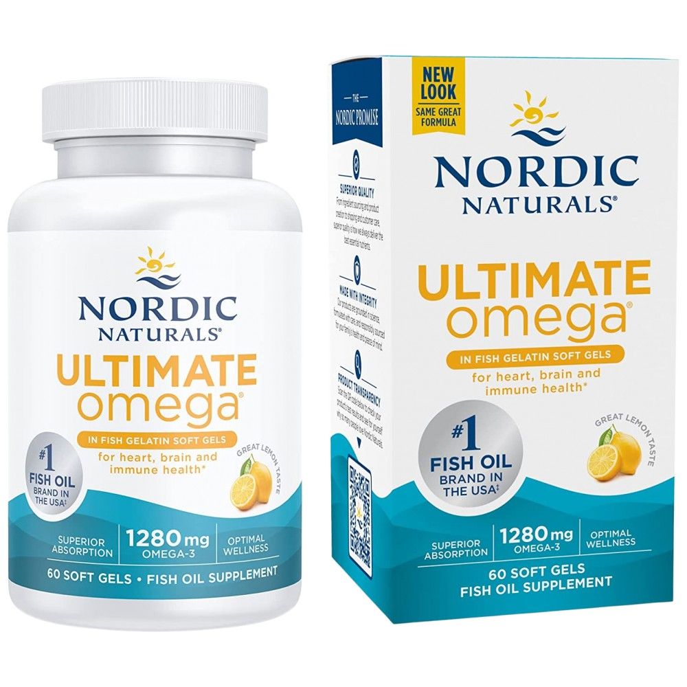 Ultimate Omega 1280 mg - 60 Gel capsules