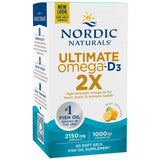 Ultimate Omega 2x 2150mg | S vitaminem D3 - 60 gel kapsle