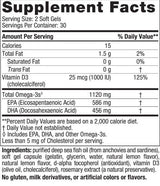 Ultieme Omega 2x mini 1120 mg | Met vitamine D3 - 60 gelcapsules