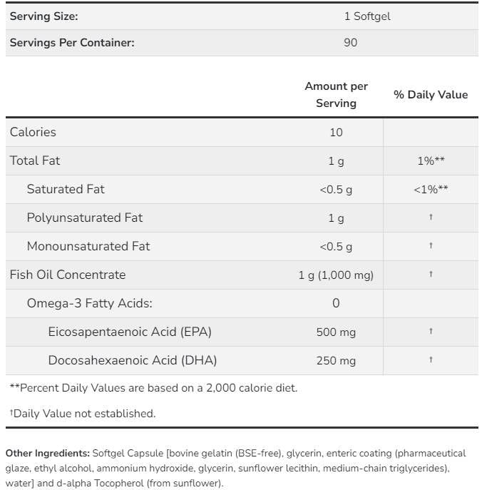 Ultra omega 3 - 90 żelowych