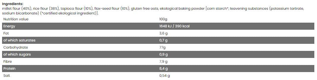 Universal Mix / Quick Baking | Exp 31,01,2021 500 Gramm