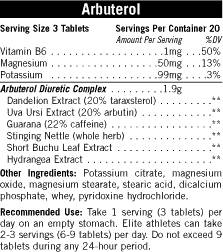 Arbuterol 60 cápsulas