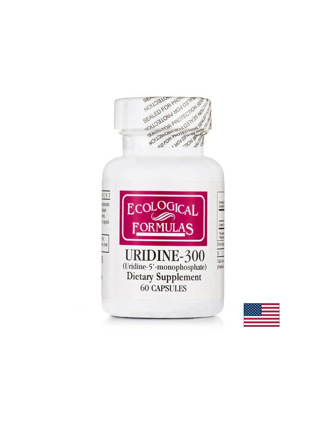Uridine-300 Uridine-5-Monophosphate / Uridine-300 Uridine-5-Monophosphate, 60 capsules Ecological Formulas