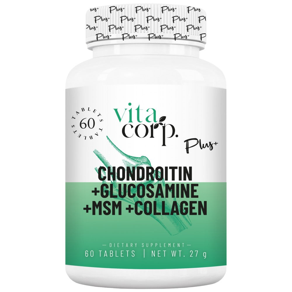 Chondroitin + glukosamin + MSM + kolagen - 60 tablet