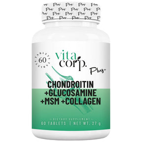 Chondroitin + Glucosamine + MSM + Collagen - 60 Tablets - Nutra Best Europe