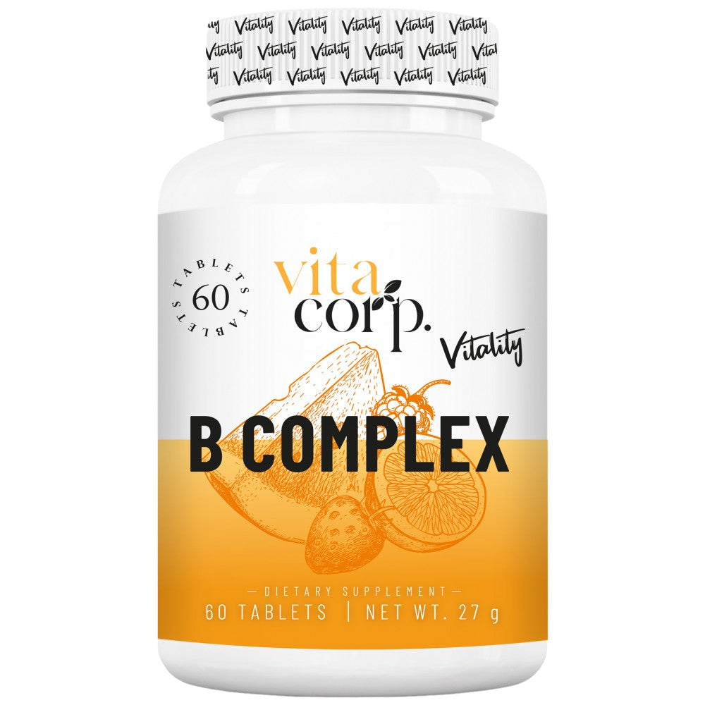 Vitamin B komplex - 60 Pëllen