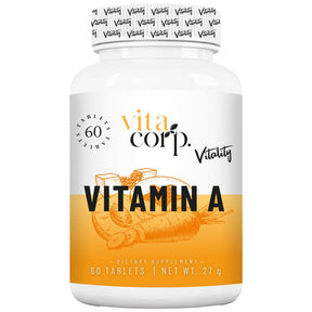 Vitamin A 2500 mcg - 60 Tablets - Nutra Best Europe