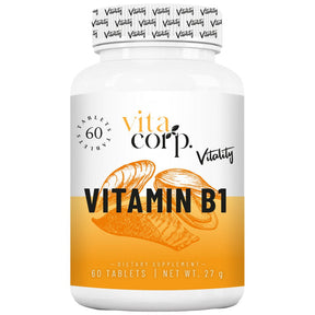 Vitamin B1 5.5 mg - 60 Tablets - Nutra Best Europe