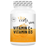 Vitamin C + Vitamin D Vitality - 90 tablet