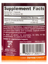 Vegan Vitamin D3 1000 IU 60 capsules